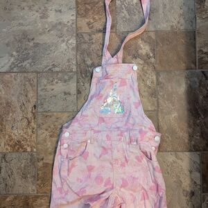 Pink Kids Overalls
